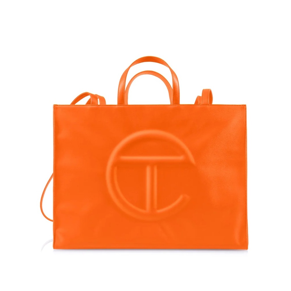 Telfar Large Shopper Orange